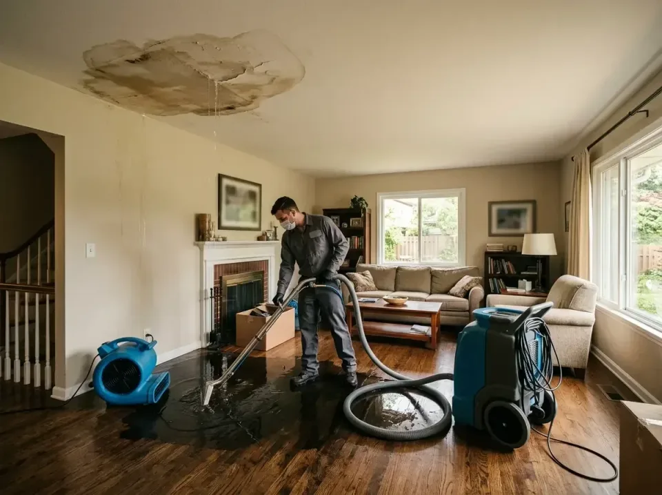 attic-pipe-burst-ceiling-drip-008 — frequently asked questions, Water Damage Restoration & Carpet Care in Stonewall, LA